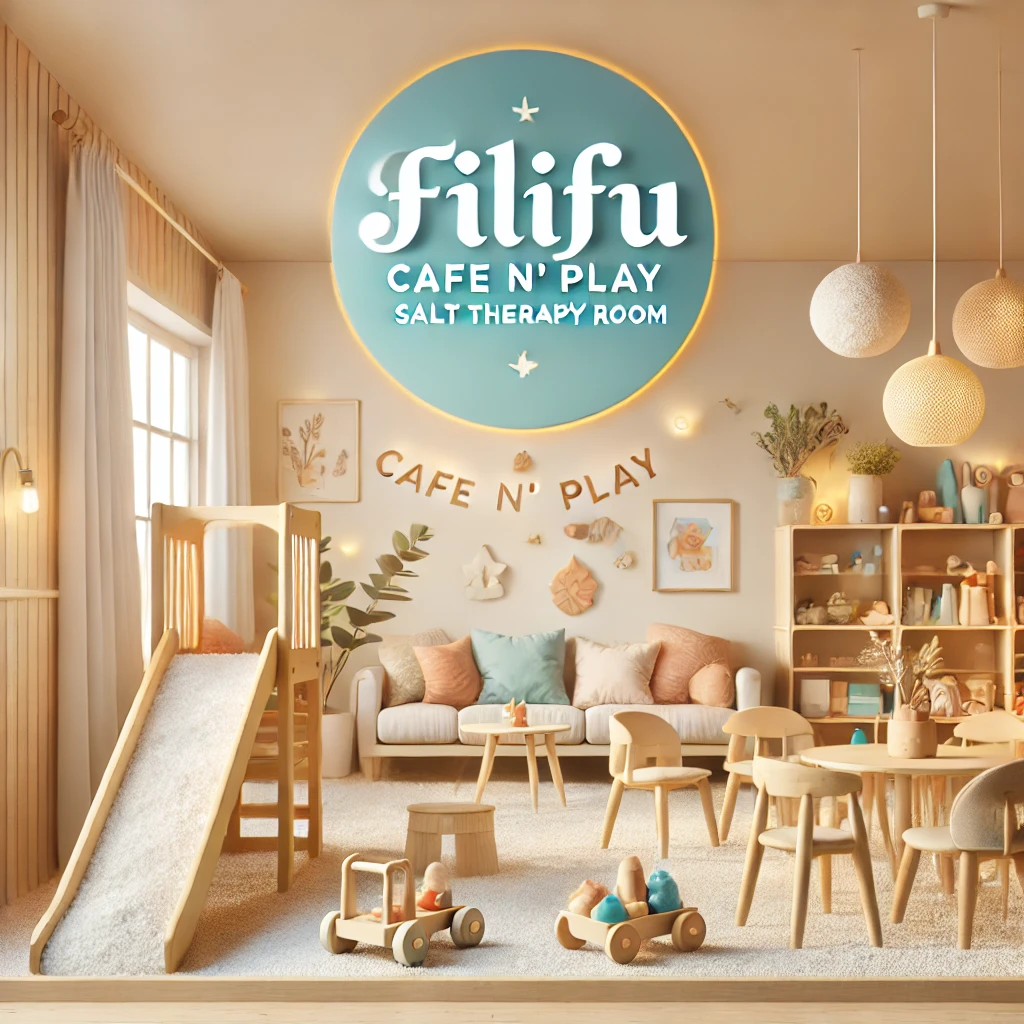 Filifu Cafe N' Play - Çocuklar için kafe ve tuz odası