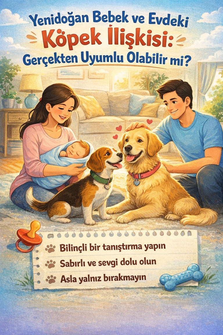 Yenidoğan Bebek ve Evdeki Köpek İlişkisi: