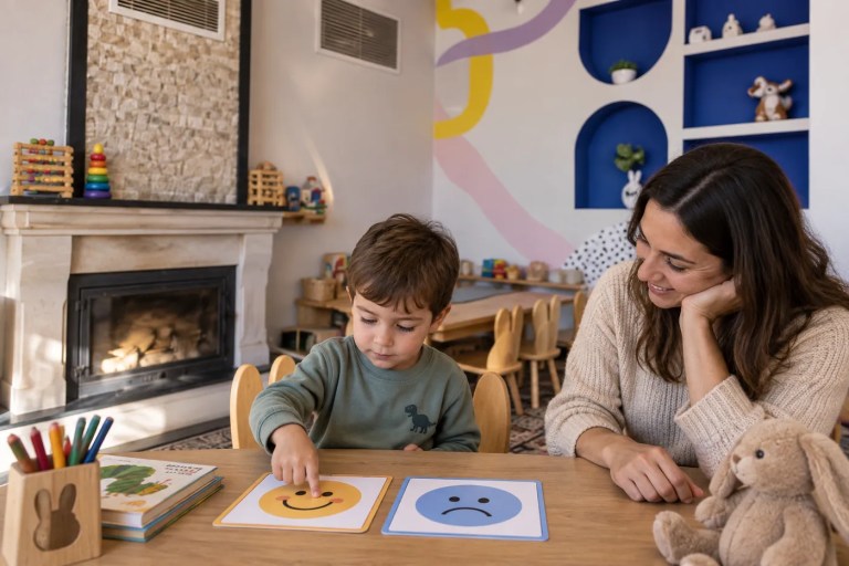 Cafés sociaux pour enfants autistes
