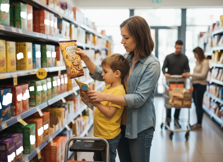 Read Food Labels for Children: Sugar and Ingredients