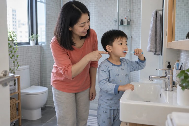 孩子一刷牙就躲：先找到难受的环节，再建立护牙习惯