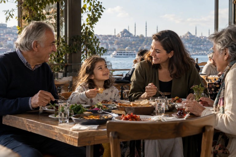 Mit Kindern und Großeltern in Istanbul essen: So plant ihr den Familientisch