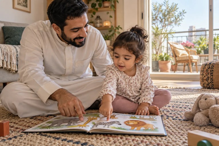 هل تأخر كلام طفلي بسبب لغتين؟ كيف نقيّم التواصل كاملاً؟